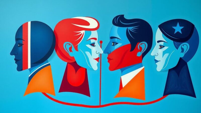 Количество освобождённых лиц, связанных с политикой и преданностью, искусно изображено в ярких цветах.